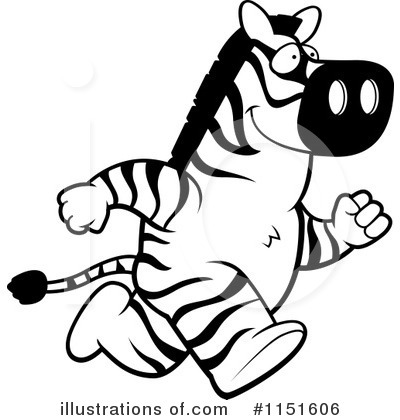 Royalty-Free (RF) Zebra Clipart Illustration by Cory Thoman - Stock Sample #1151606
