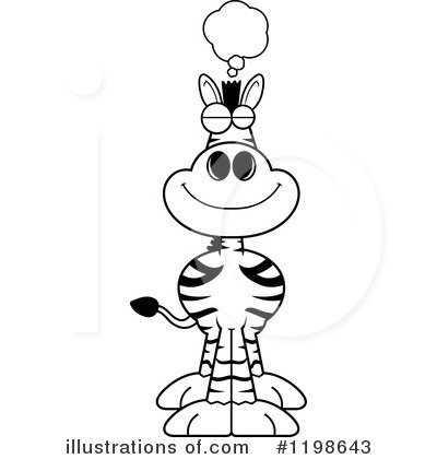 Royalty-Free (RF) Zebra Clipart Illustration by Cory Thoman - Stock Sample #1198643