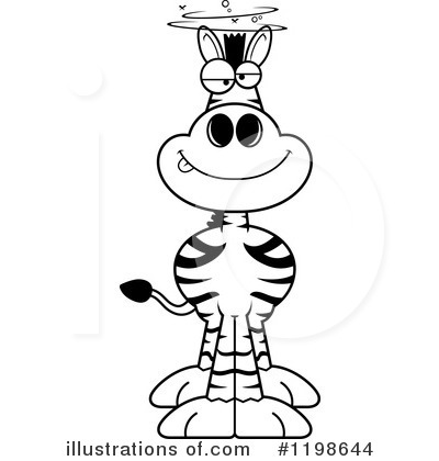 Royalty-Free (RF) Zebra Clipart Illustration by Cory Thoman - Stock Sample #1198644