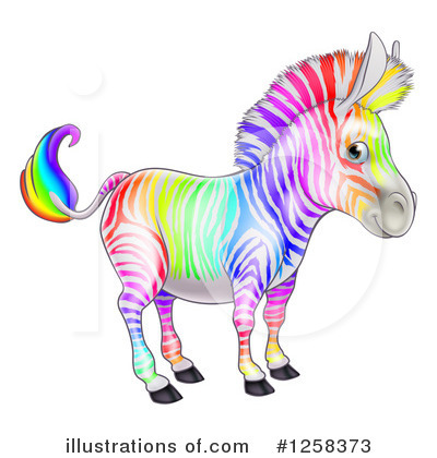 Zebra Clipart #1258373 by AtStockIllustration