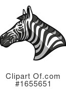 Zebra Clipart #1655651 by Vector Tradition SM