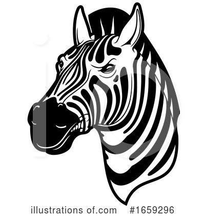 Royalty-Free (RF) Zebra Clipart Illustration by Vector Tradition SM - Stock Sample #1659296