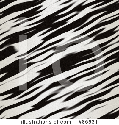 Royalty-Free (RF) Zebra Print Clipart Illustration by Arena Creative - Stock Sample #86631