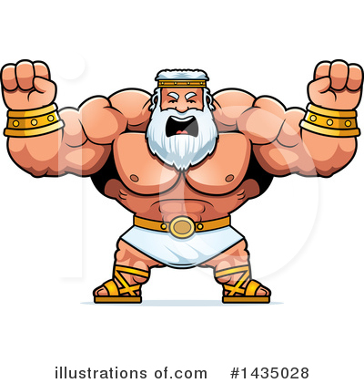 Zeus Clipart #1435028 by Cory Thoman