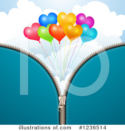 Royalty-Free (RF) Zipper Clipart Illustration by merlinul - Stock Sample #1236514