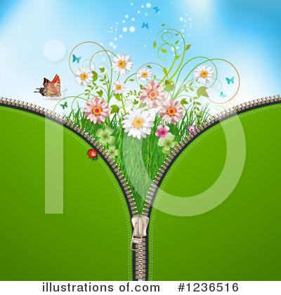 Royalty-Free (RF) Zipper Clipart Illustration by merlinul - Stock Sample #1236516