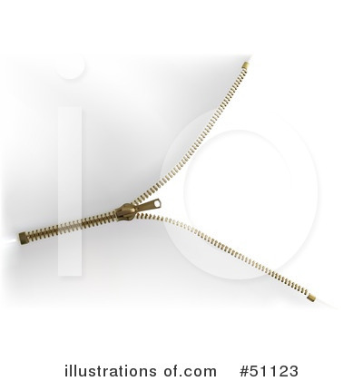 Royalty-Free (RF) Zipper Clipart Illustration by dero - Stock Sample #51123