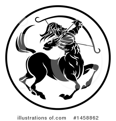 Centaur Clipart #1458862 by AtStockIllustration