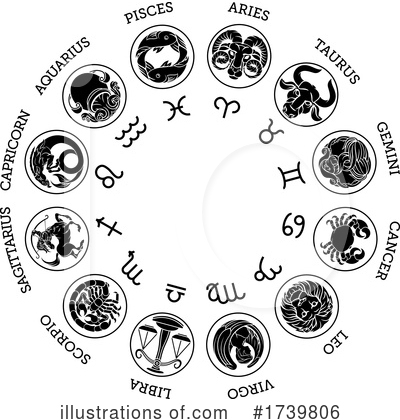 Horoscop Clipart #1739806 by AtStockIllustration