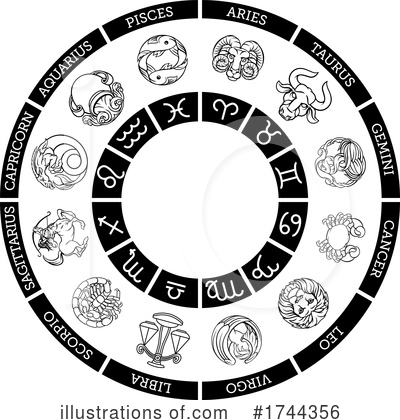 Royalty-Free (RF) Zodiac Clipart Illustration by AtStockIllustration - Stock Sample #1744356