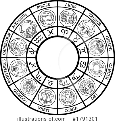 Horoscop Clipart #1791301 by AtStockIllustration
