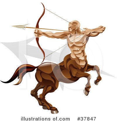 Centaur Clipart #37847 by AtStockIllustration
