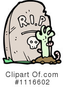 Zombie Clipart #1116602 by lineartestpilot