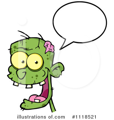 Zombie Clipart #1118521 by Hit Toon