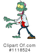 Zombie Clipart #1118524 by Hit Toon