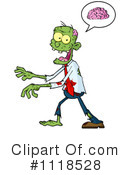 Zombie Clipart #1118528 by Hit Toon