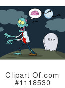Zombie Clipart #1118530 by Hit Toon