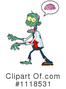 Zombie Clipart #1118531 by Hit Toon