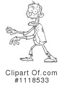 Zombie Clipart #1118533 by Hit Toon