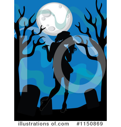 Royalty-Free (RF) Zombie Clipart Illustration by Rosie Piter - Stock Sample #1150869