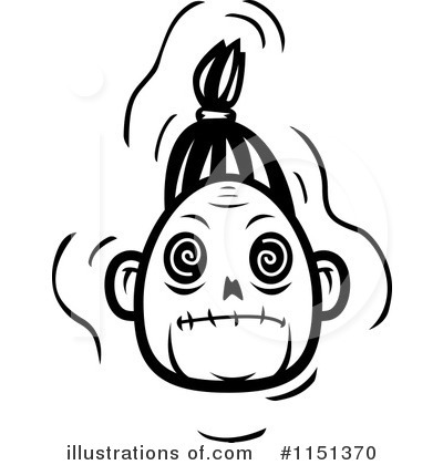 Royalty-Free (RF) Zombie Clipart Illustration by Cory Thoman - Stock Sample #1151370
