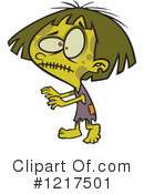 Zombie Clipart #1217501 by toonaday