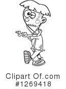 Zombie Clipart #1269418 by toonaday