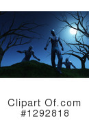 Zombie Clipart #1292818 by KJ Pargeter