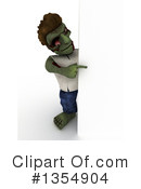 Zombie Clipart #1354904 by KJ Pargeter