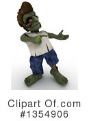 Zombie Clipart #1354906 by KJ Pargeter