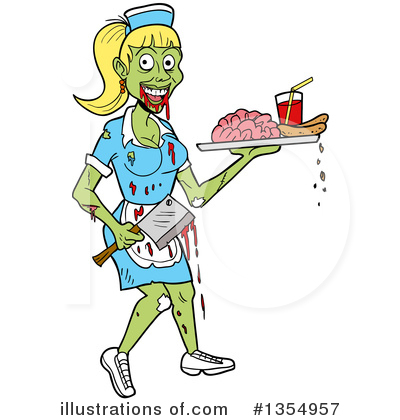 Undead Clipart #1354957 by LaffToon