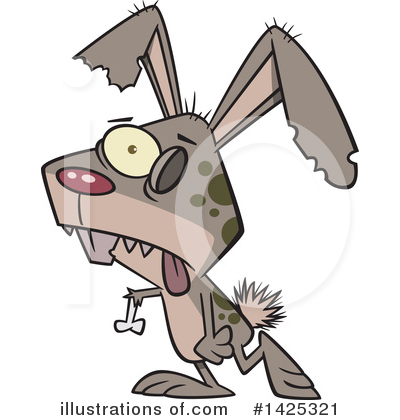 Royalty-Free (RF) Zombie Clipart Illustration by toonaday - Stock Sample #1425321