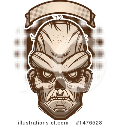 Royalty-Free (RF) Zombie Clipart Illustration by Cory Thoman - Stock Sample #1476528