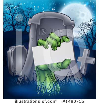 Royalty-Free (RF) Zombie Clipart Illustration by AtStockIllustration - Stock Sample #1490755