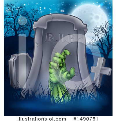 Zombie Clipart #1490761 by AtStockIllustration