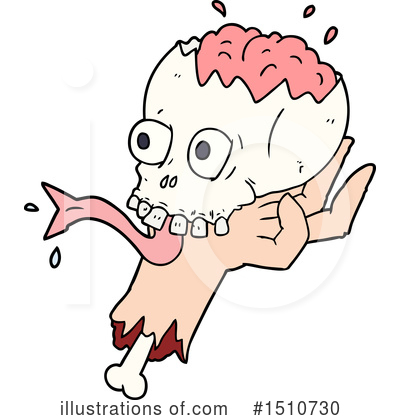 Royalty-Free (RF) Zombie Clipart Illustration by lineartestpilot - Stock Sample #1510730
