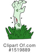 Zombie Clipart #1519889 by lineartestpilot