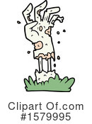 Zombie Clipart #1579995 by lineartestpilot