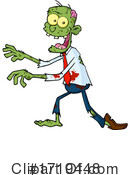 Zombie Clipart #1719448 by Hit Toon