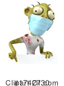 Zombie Clipart #1742730 by Julos
