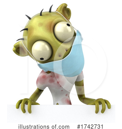 Royalty-Free (RF) Zombie Clipart Illustration by Julos - Stock Sample #1742731