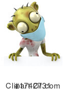 Zombie Clipart #1742731 by Julos