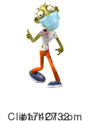 Zombie Clipart #1742732 by Julos