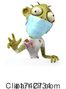 Zombie Clipart #1742734 by Julos