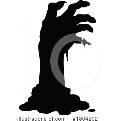 Royalty-Free (RF) Zombie Clipart Illustration by Vector Tradition SM - Stock Sample #1804202