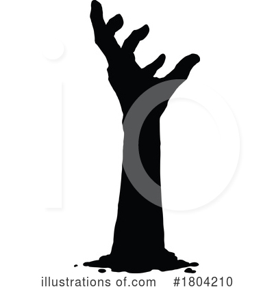 Royalty-Free (RF) Zombie Clipart Illustration by Vector Tradition SM - Stock Sample #1804210