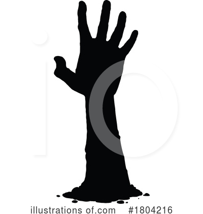 Royalty-Free (RF) Zombie Clipart Illustration by Vector Tradition SM - Stock Sample #1804216