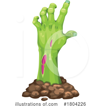 Royalty-Free (RF) Zombie Clipart Illustration by Vector Tradition SM - Stock Sample #1804226