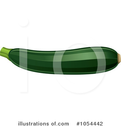 Royalty-Free (RF) Zucchini Clipart Illustration by TA Images - Stock Sample #1054442