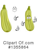 Zucchini Clipart #1355864 by Vector Tradition SM